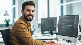 Curso Programador Jovem Programando Ambiente Corporativo